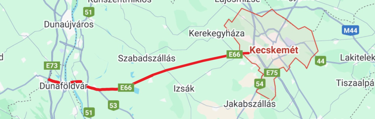 Megújul az 52-es főút – Döntött a Kormány az eddig elmaradt szakaszok, csomópontok és hidak felújítására vonatkozó forrásbiztosításról