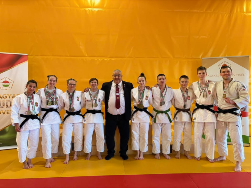 Magyar bajnoki címek és szép sikerek a ceglédi judo Kata bajnokságon