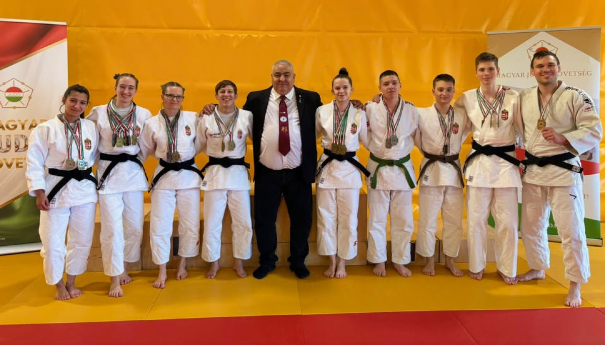 Magyar bajnoki címek és szép sikerek a ceglédi judo Kata bajnokságon